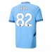 Manchester City Rico Lewis #82 Domácí Dres 2024-25 Krátkým Rukávem